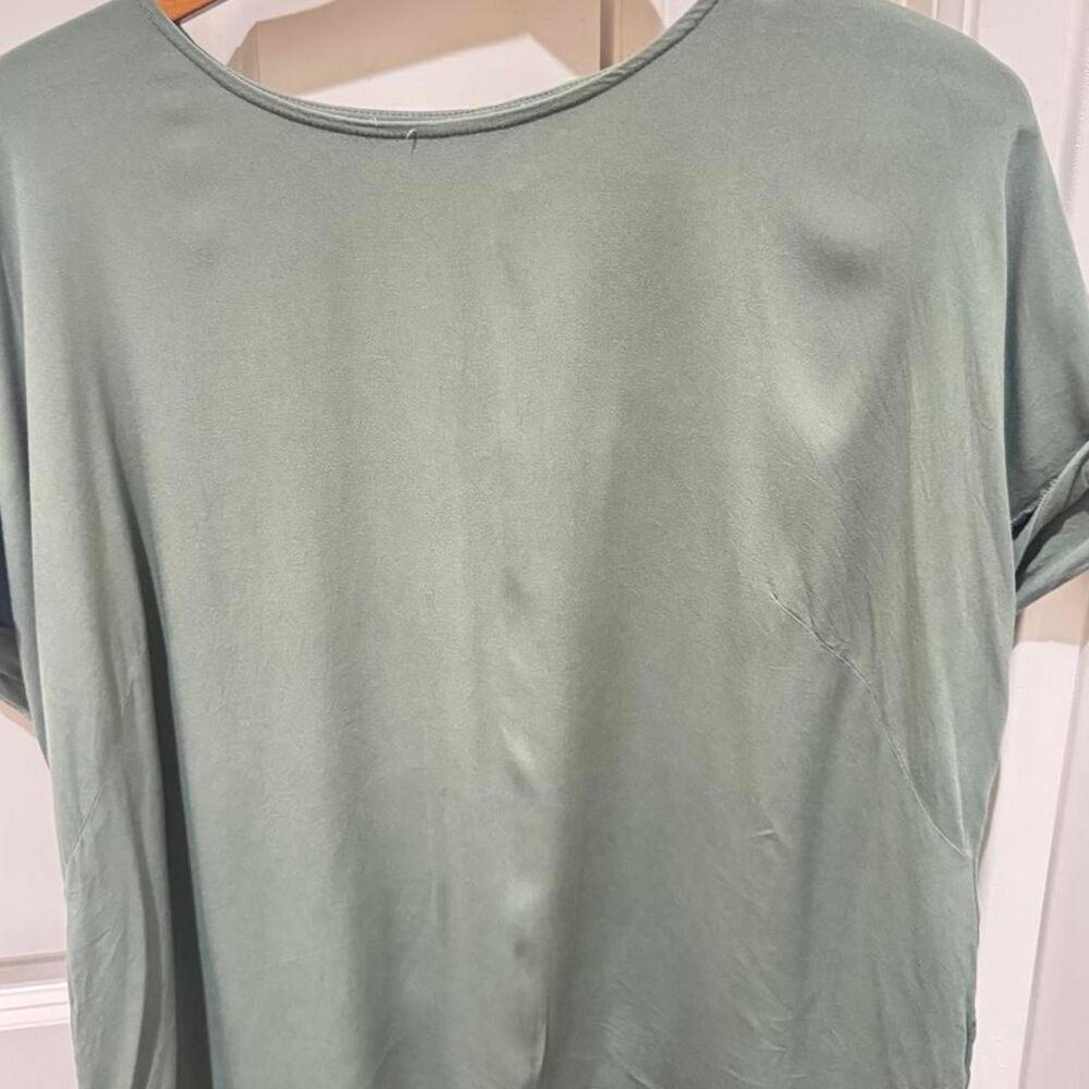 Vero Moda Sage Green Relaxed Dolman Top Size 18: